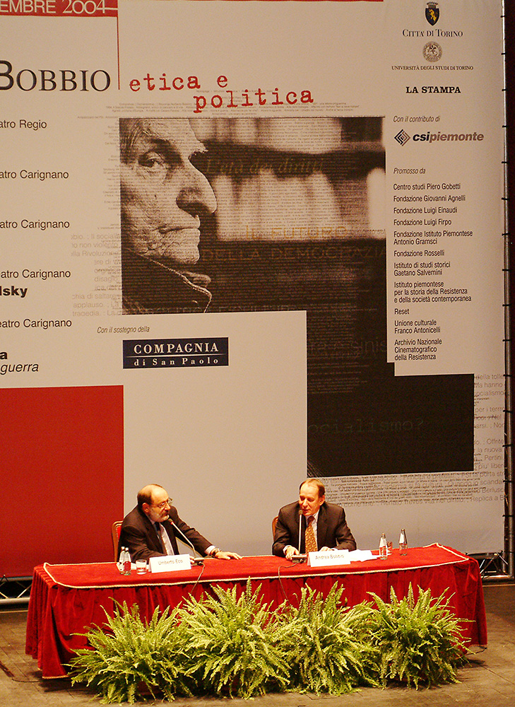 Lezioni Bobbio 4 Tavolo fondale sponsor